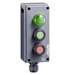 Ex Command device Ex BF 80 3 LM/DT/DT IP66 (LED/1NCO/1NCO) II 2G Ex edqm //